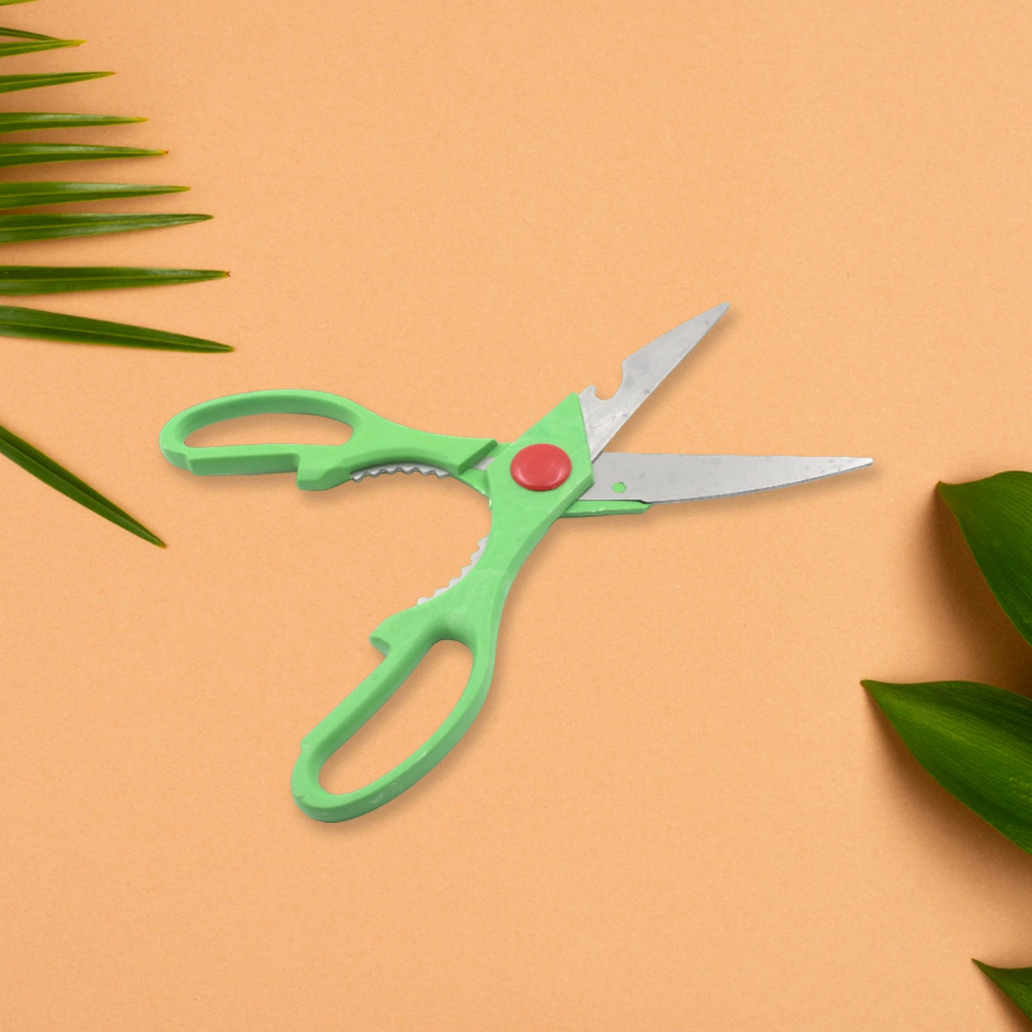 Multi-Function Kitchen Household for Vegetables, Fruit, Cheese & Meat Slices with Bottle Opener Stainless Steel Sea Food Scissor Multi-Function Kitchen Household for Vegetables, Fruit, Cheese & Meat Slices with Bottle Opener Stainless Steel Sea Food Scissor